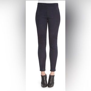 Elie Tahari, Real suede leather leggings